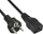 Kabllo rryme InLine 16658D, 16A, 1m, e zezë