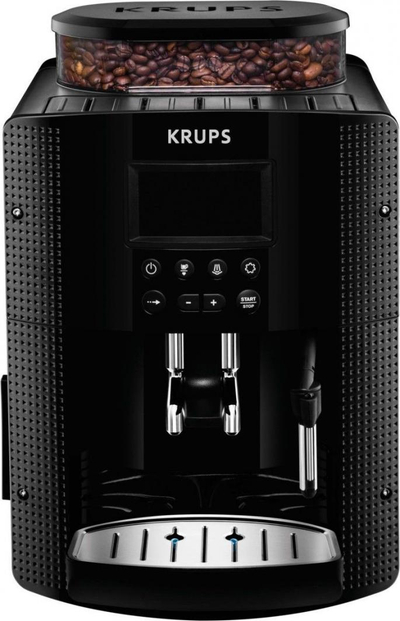Makinë për espresso Krups Pisa EA8150, 1450 W, 15 bar, 1.7 l, e zezë
