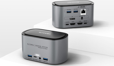 Stacion dokimi Blitzwolf BW-TH12, 14‑në‑1, USB‑C 100W, gri