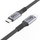 Kabllo USB MicroConnect USB C në USB C USB3.2 Gen 2, 2 m, e zezë me argjendtë