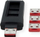 Set sigurie porte USB Exsys EX-1114-r, 4 bllokues, 1 çelës, i kuq