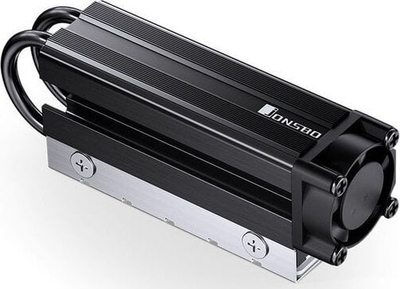 Ftohës SSD M.2 Jonsbo M.2-7, për M.2 2280, 10000 RPM, i zi