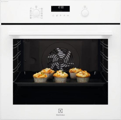 Furrë Electrolux SteamBake (EOD6C77WZ), 72 L, 3.48 kW, e bardhë