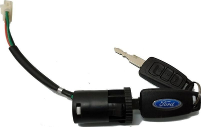 Çelës ndezjeje për veturë me bateri Ford Ranger, pjesë këmbimi, i zi
