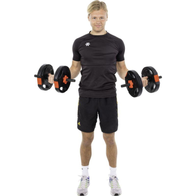 Set hantelash hibrid Pure2Improve, 40 kg, i zi