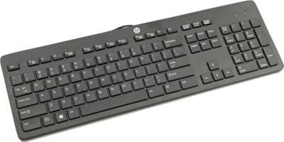 Tastierë HP 803181-111, USB, me kabllo, e zezë