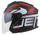 Helmetë moto Cassida Jet Tech 2.0 RoTo, urbane, black matt red white