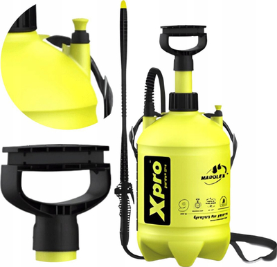 Spërkatës dore Marolex Xpro, 9L, me pompë edhe lanci, portokalli