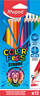 Lapsa ngjyrues Maped Color Peps Strong, set me 12 copa, shumëngjyrëshe