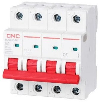 Ndërprerës automatik DC 4P, 63A, 1000VDC, 6kA