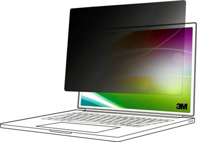 Filtër privatësie për ekran 3M BP156W9E, 15.6", 16:9, transparent
