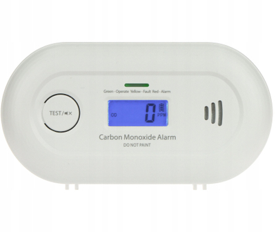 Detektor monoksidi karboni ATLO ATLO-CD21MF-RF, wireless, ekran LCD
