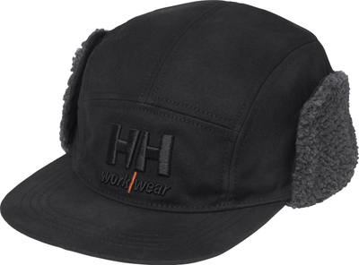 Kapele dimri Helly Hansen Workwear Oxford me kapëse për veshët, për burra, e zezë