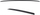 Spoiler bagazhi BMW Universal, 135cm, ABS, i zi