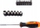 Set bitash ISMA Universal, 17 copë, me adapter, shumëngjyrësh