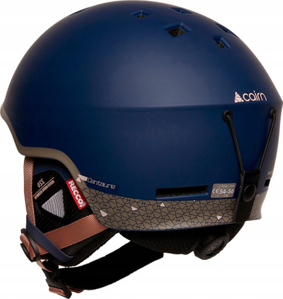 Helmetë skish Cairn Centaure Rescue Midnight Stones, RECCO, 56-58 cm, blu