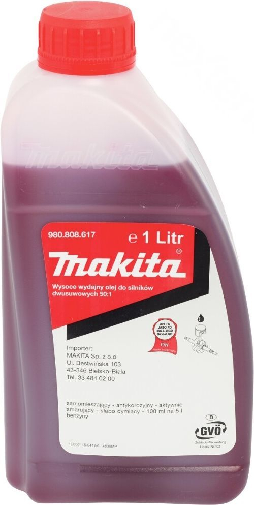 Përzierje vaji për motor MAKITA, 2-stroke (980808617), 1L