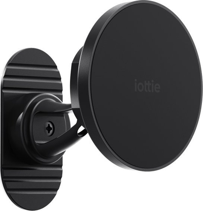 Mbajtëse magnetike për veturë IOttie ITap 3, montim në panel, kompatibile MagSafe, e zezë
