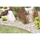 Palisadë kopshti Prosperplast Flat Stone, 12cm, 3.8m, gri