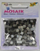 Gurë mozaiku GLITTER MIX, 700 copë, 5x5mm, gri me shkëlqim