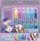 Молив за бојадисување коса Nebulous Stars Glitter Hair Chalk Pens, со сјај, 1 парче