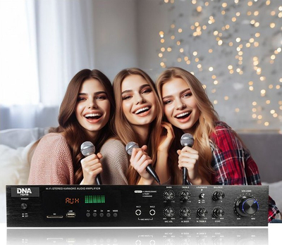 Amplifikator audio DNA AMPLI 5.1, Bluetooth USB FM, me telekomandë, i zi