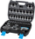 Set çelësash Mega 58046, 46 copë, çelik CRV, kuti plastike