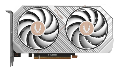 Kartë grafike Zotac NVIDIA GeForce RTX 5050 Twin Edge OC, 8GB GDDR6, Blackwell, e bardhë