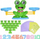 Loja edukative NORIMPEX Balancing Frogs, mësim matematike, për fëmijë 3+, jeshile
