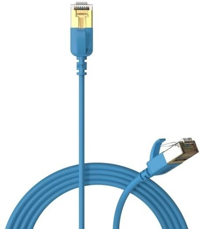 Kabllo rrjeti Procab CSD570BU, Slimline CAT7, 1.5m, blu