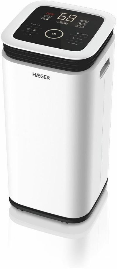 Tharës ajri Haeger DE-D16.013A, 16 L/ditë, i bardhë