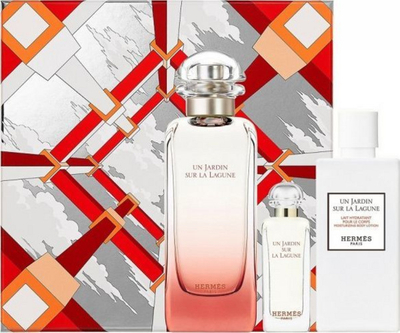 Set për femra Hermes Un Jardin Sur La Lagune, EDT 100ml + EDT 7.5ml + Losion trupi 80ml