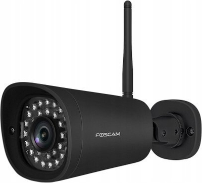 Kamerë sigurie IP Foscam FI9902P-B, Full HD 1080p, Wi-Fi, e zezë