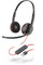Kufje Plantronics Poly Blackwire C3220, USB, të zeza