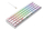 Tastierë gaming Havit KB903L, 61 taste, RGB, transparente e bardhë