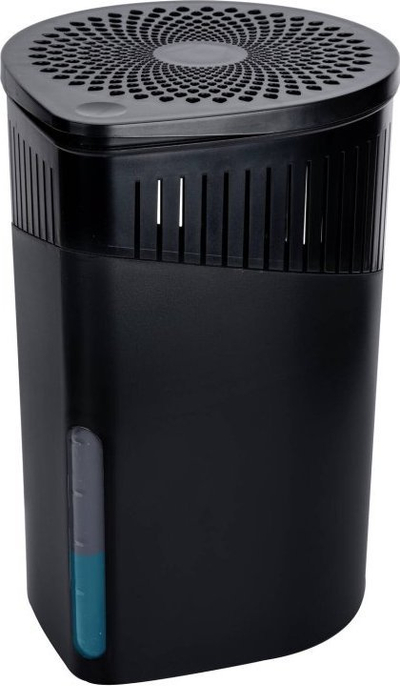 Avullues ajri Ruhhy Mini, pajisje elektrike, depozitë uji transparente, i zi