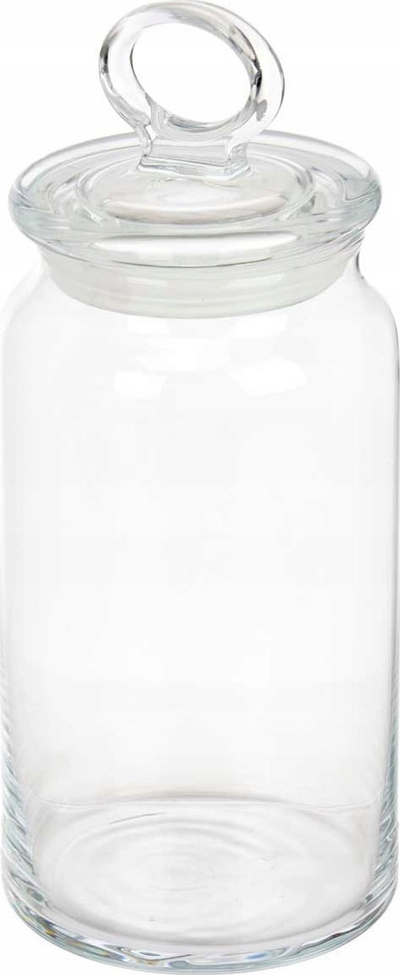 Enë qelqi për ëmbëlsira, 1.13L, me kapak hermetik, transparente