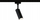 LED тавански спот Paulmann 95592 URail, 4W, затемнувачки, црн мат