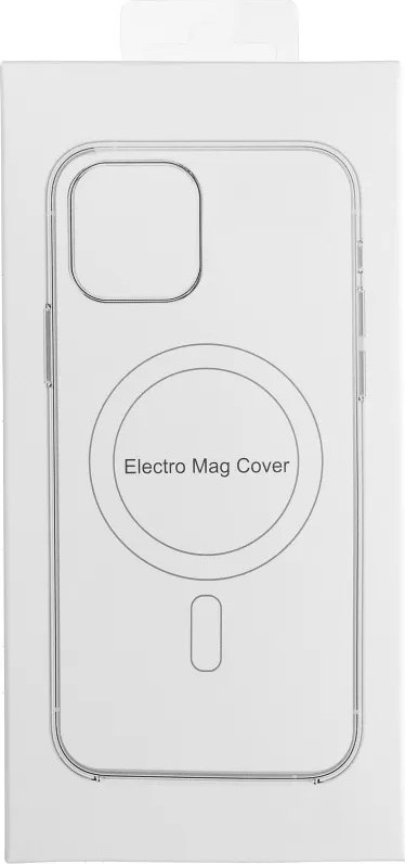 Mbrojtëse telefoni Electro Mag për iPhone 11 Pro, silikon, MagSafe, transparente