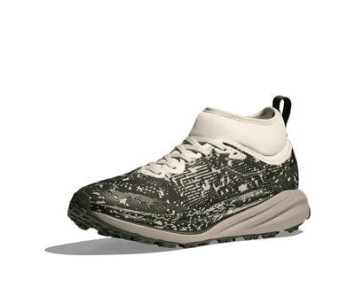 Патики за планинарско трчање HOKA Speedgoat 6 Mid GTX, GORE TEX, ѓон Vibram Megagrip, боја truffle salt cement