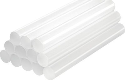 Shkopinj silikoni për pistoletë ngjitëse LogiLink WZ0054, 11.2mm, set 12 copë, transparent