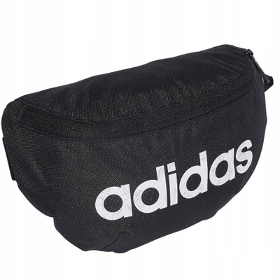 Çantë bel adidas Daily Waistbag JM1338, rrip i rregullueshëm, xhep me zinxhir, e zezë