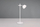 Llampë tavoline Reality Leuchten Maxima, LED, 41 cm, e bardhë