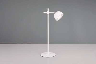 Llampë tavoline Reality Leuchten Maxima, LED, 41 cm, e bardhë