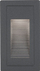 Dritë muri Paulmann Facade High, 4W, IP44, alumin i zi