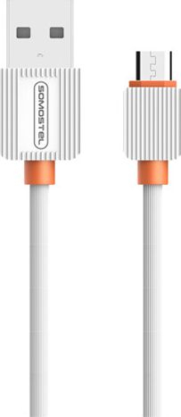 Karikues muri Somostel SMS-A52, 1x USB-A, 2 A, me kabllo Micro USB, i bardhë
