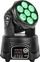 Reflektor LED që lëviz Light4Me COMPACT PMH 7x8W, RGBW, DMX512, i zi