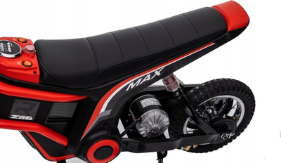 Motoçikletë elektrike për kalamaj SX2328, 24V, me drita, e kuqe