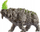 Figurinë lodër Schleich 70157 Battle Rhino Eldrador Creatures, plastikë, për kalamaj 7-12 vjeç, gri