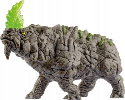 Figurinë lodër Schleich 70157 Battle Rhino Eldrador Creatures, plastikë, për kalamaj 7-12 vjeç, gri